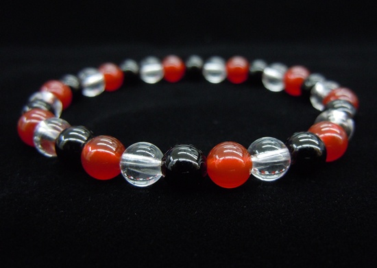 Red Agate+Black Agate+Crystal