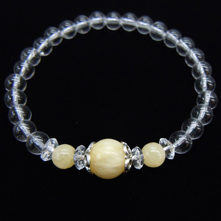 Yellow Jade+Crystal