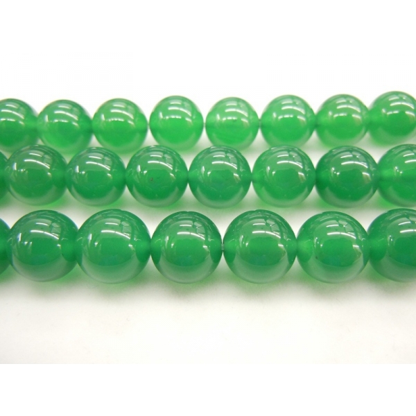 Green Agate Dyed