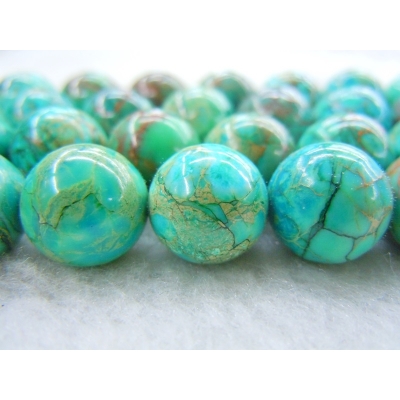 Green Howlite Emperor Stone