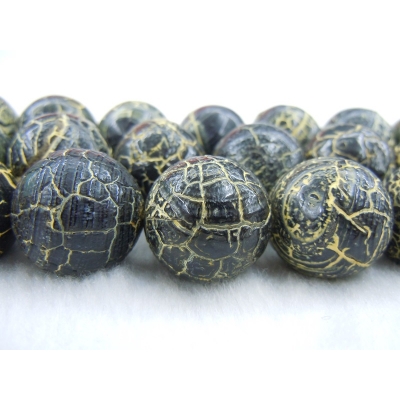 Snake Skin Agate Black