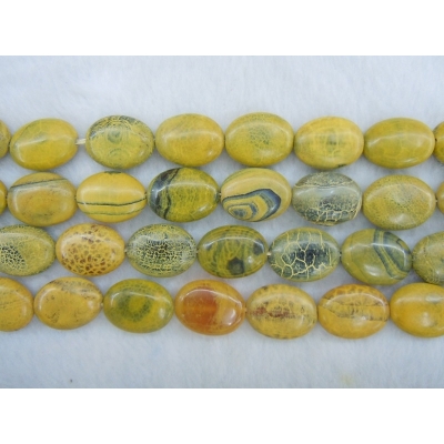 Snake Skin Agate Yellow