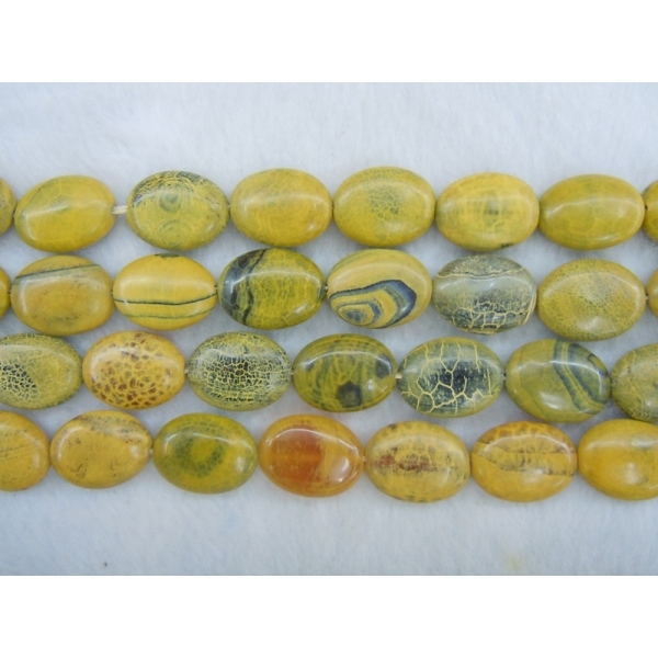 Snake Skin Agate Yellow