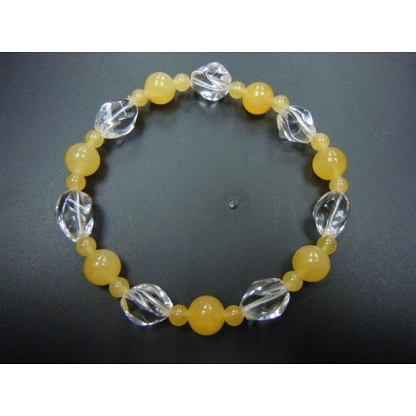 Crystal+Yellow Jade