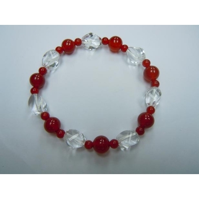 Crystal+Red Agate