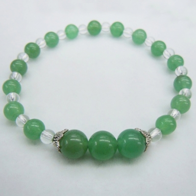 Green Aventurine+Crystal