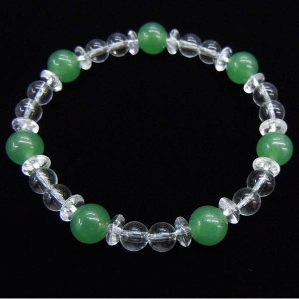 Green Aventurine+Crystal