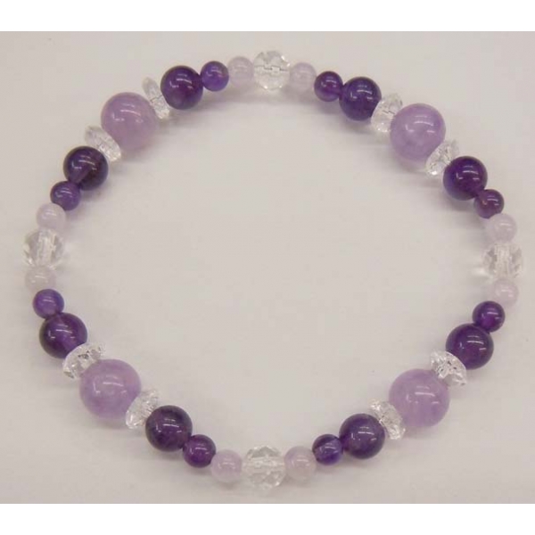 Milky Amethyst Bracelet