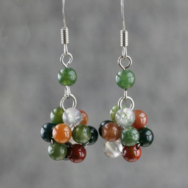 Indina Agate Earring