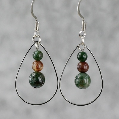 Indina Agate Earring