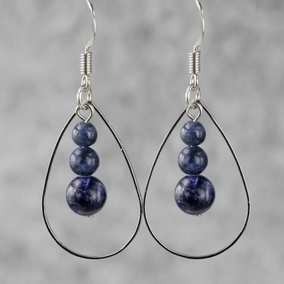 Sodalite Earring