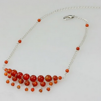 Red Agate Necklace